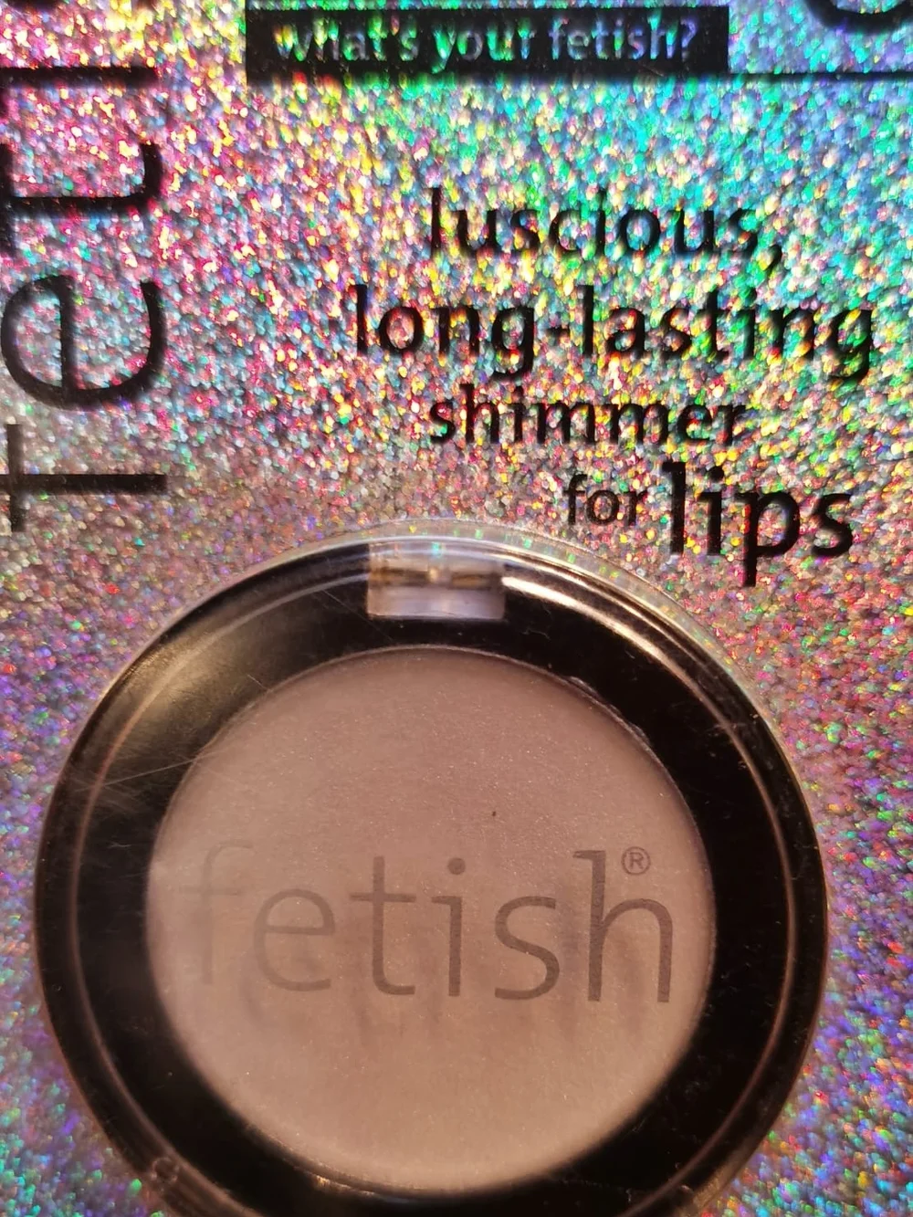 Fetish Silver Lip Gloss - Shimmering Silver Shine